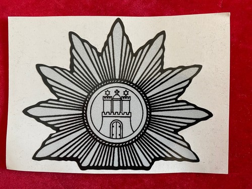 Polizeistern-Klebestern-Polize