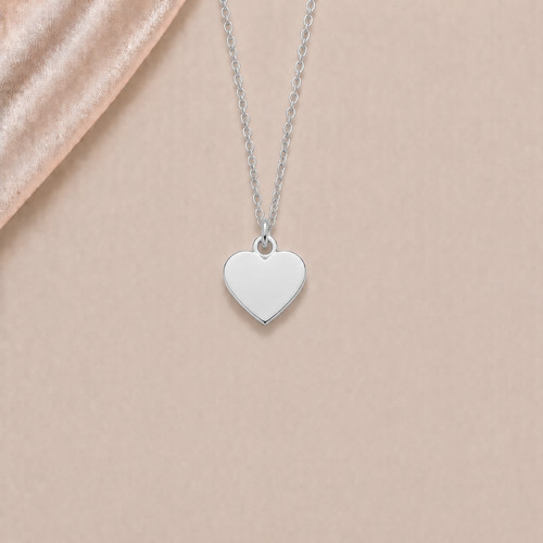 Herzkette damen filigran - herzkette, –