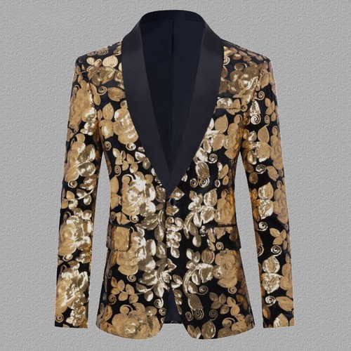 Herren samt blazer glänzend - herren,