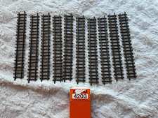 Bemo 4203 000    10 x gerades Gleis L= 162,3mm TT H0m Schmalspur  OVP