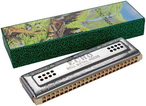 Hohner echo harp - harp, c/g-dur