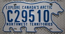 Kanada Nummernschild Northwest