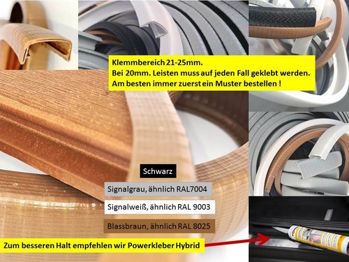 Kantenschutz klemm gummi - kantenschutz,