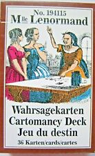 Mlle Lenormand Wahrsagekarten