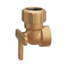 PE Rohr Messing Klemmverbinder