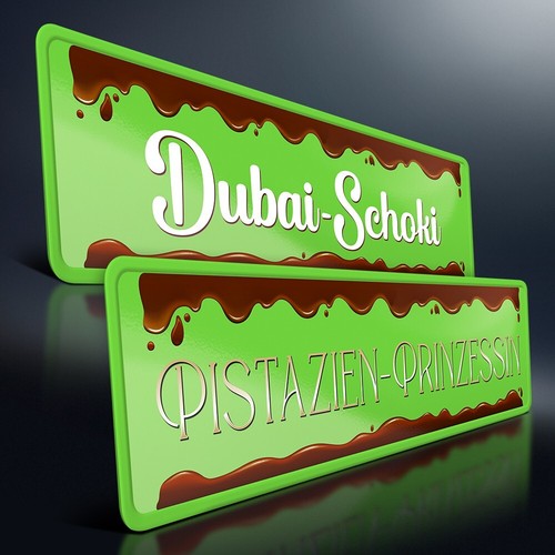 Dubai schokolade look - 1x,