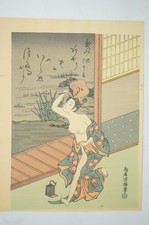 Japanischer Farbholzschnitt