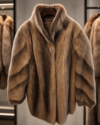 Hochwertige echte pelzjacke - echte, /