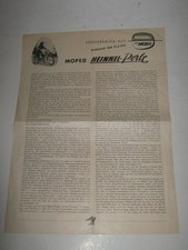 Heinkel Perle Sonderdruck