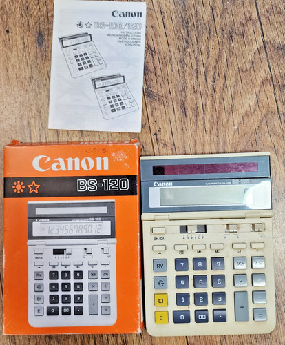 Boxed canon 120 30 - bs-120,,