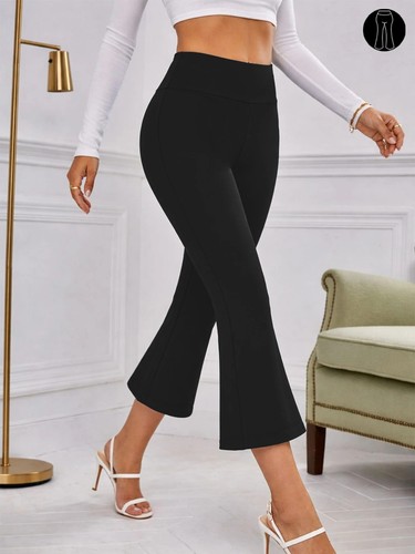 Damen capri leggings flare - capri,