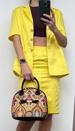 Women escada suit yellow - women,