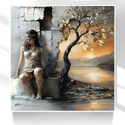 Leinwand bild erotik frau - leinwand,