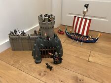 Playmobil  Set aus Barbaren Festung , Wikinger Burg , Piraten Schiff