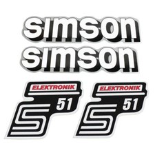 Set Klebefolien Aufkleber Tank