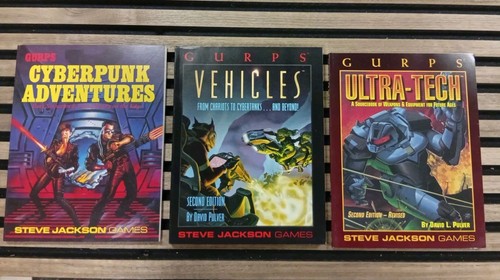 Gurps konvolut cyberpunk - 3e,