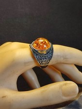 Herren Damen Ring in Silber Gr