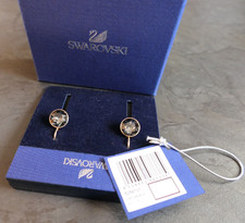 Swarovski Ohrclips Ohrringe CRY SINI/ROS Kristall Rodiniert Neu OVP