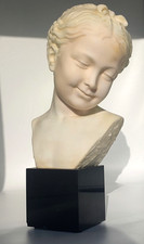 Mädchen Büste "La Rieuse - Die Lächelnde" nach Jean-Baptistery Pigalle 1714–1785
