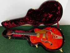 2006 Gretsch G6120TM Nashville Tiger Maple, Case, Top Zustand