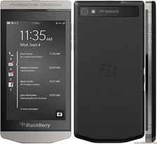 VERSIEGELT VERPACKT Blackberry P'9982 Porsche Design 64GB (schwarz) entsperrt