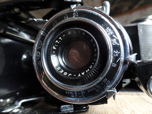 Agfa billy record klappkamera - record,