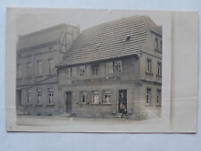 Meuselwitz (?): Bäckerei, Foto-Ak um 1910