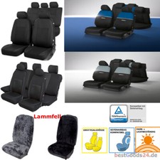 Autositzbezug SET Snap-Fit Schonbezug Sitzauflage Lammfell Universalgröße