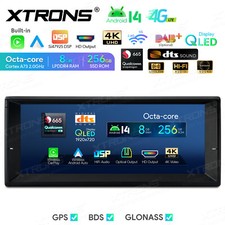 XTRONS QLED 10,25" Android 14 Autoradio 8G+256GB DTS 4K GPS DSP für BMW E39 E38