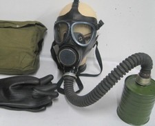 Gasmaske Fetisch Black Style Gummi Filter  Poppers Halloween Prepper   Latex