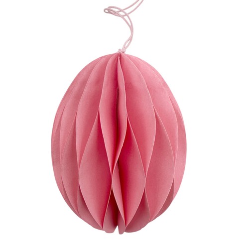 Papier ornament osterei rosa - papier,