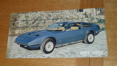 Maserati indy 4900 - maserati,