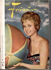 E36- Zeitschrift Die Frisur  Juli 1961 ** Reklame & Stellenanzeigen