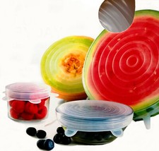 6 Stück Silikondeckel