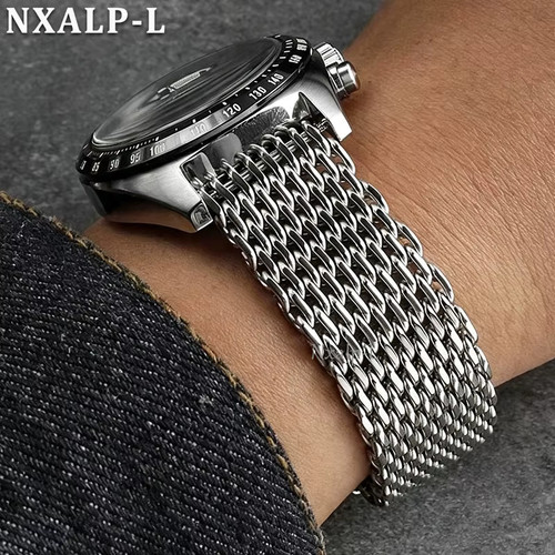 Uhrenarmband mesh haifischband - uhrenarmband, mesh-haifischband