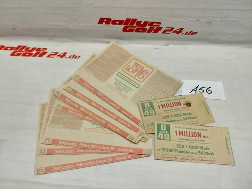 Ddr tele lotto schein scheine - tele,