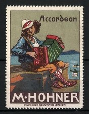 Reklamemarke M. Hohner