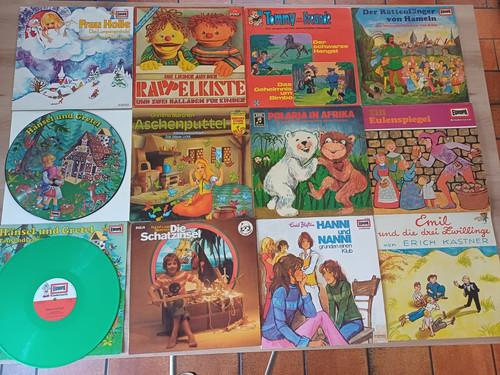 Kinder lps schallplatten - 34, kinder-lps