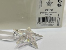 Swarovski Figur 5691250 Weihnachtsstern 2024 Ornament 4 cm. - Mit OVP. Top Zusta