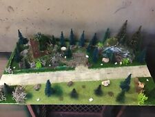 Diorama Alte Burg Ruine HO/N