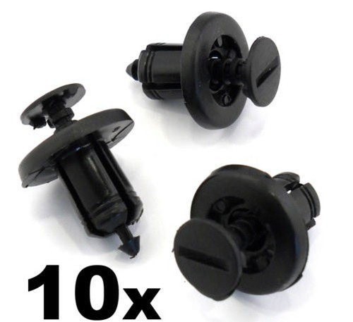 10x renault stoßstange clips - 10x,