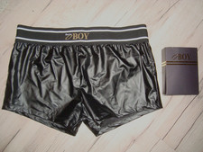Oboy Leder Short, Kunst Leder