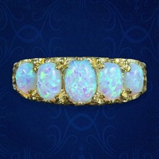 Viktorianischer Stil Opal Ring