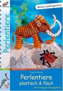 Perlentiere plastisch flach - perlentiere,