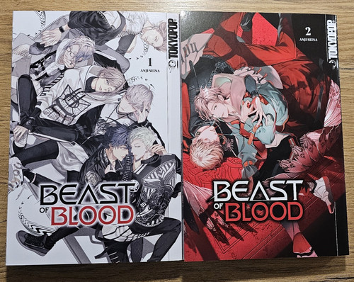 Beast blood 02 manga - blood, 01+02