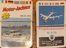 Flugzeug u. Jachten Quartetts