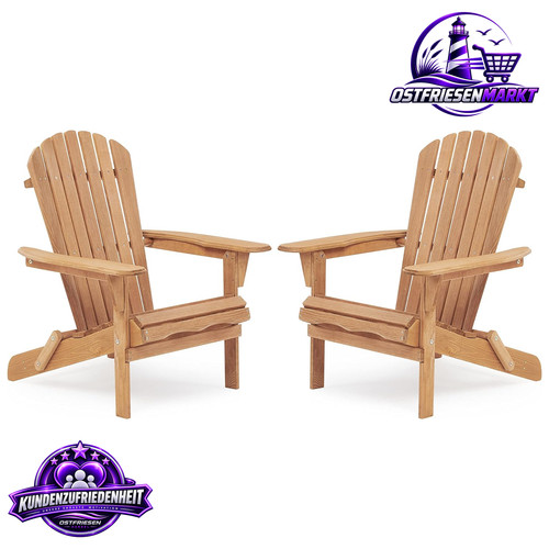 Adirondack stuhl 2er - stuhl, 2er-set