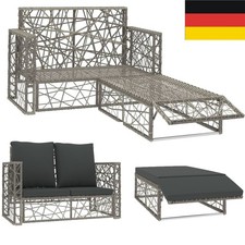 2-tlg. Garten-Lounge-Set mit