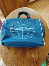 original pan am tasche, blau, vintage, airline equipment 