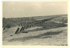 Orig. Foto Panzersperren